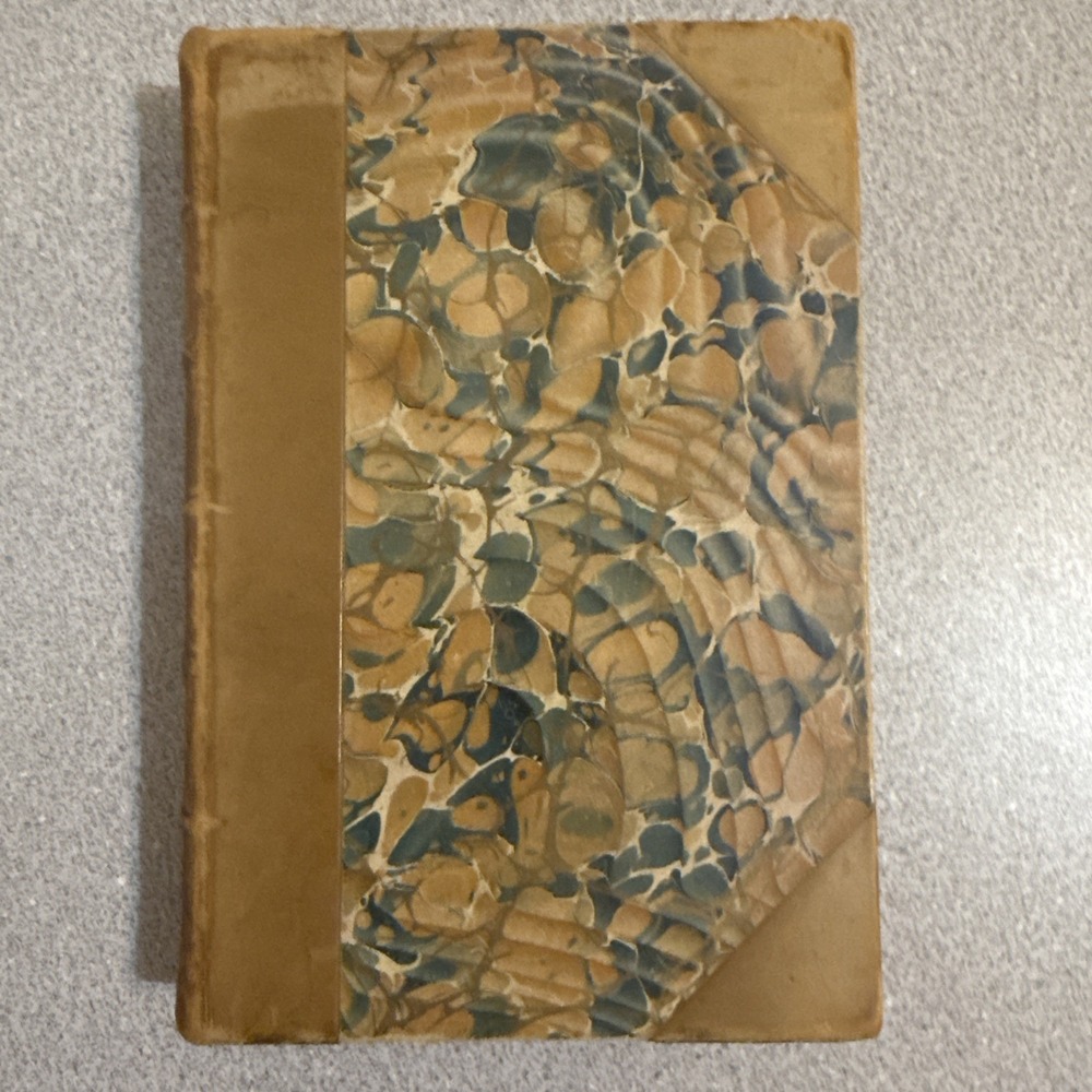1840 Ernest Maltravers Edward Bulwer Lytton Routledge & Sons Leather Book